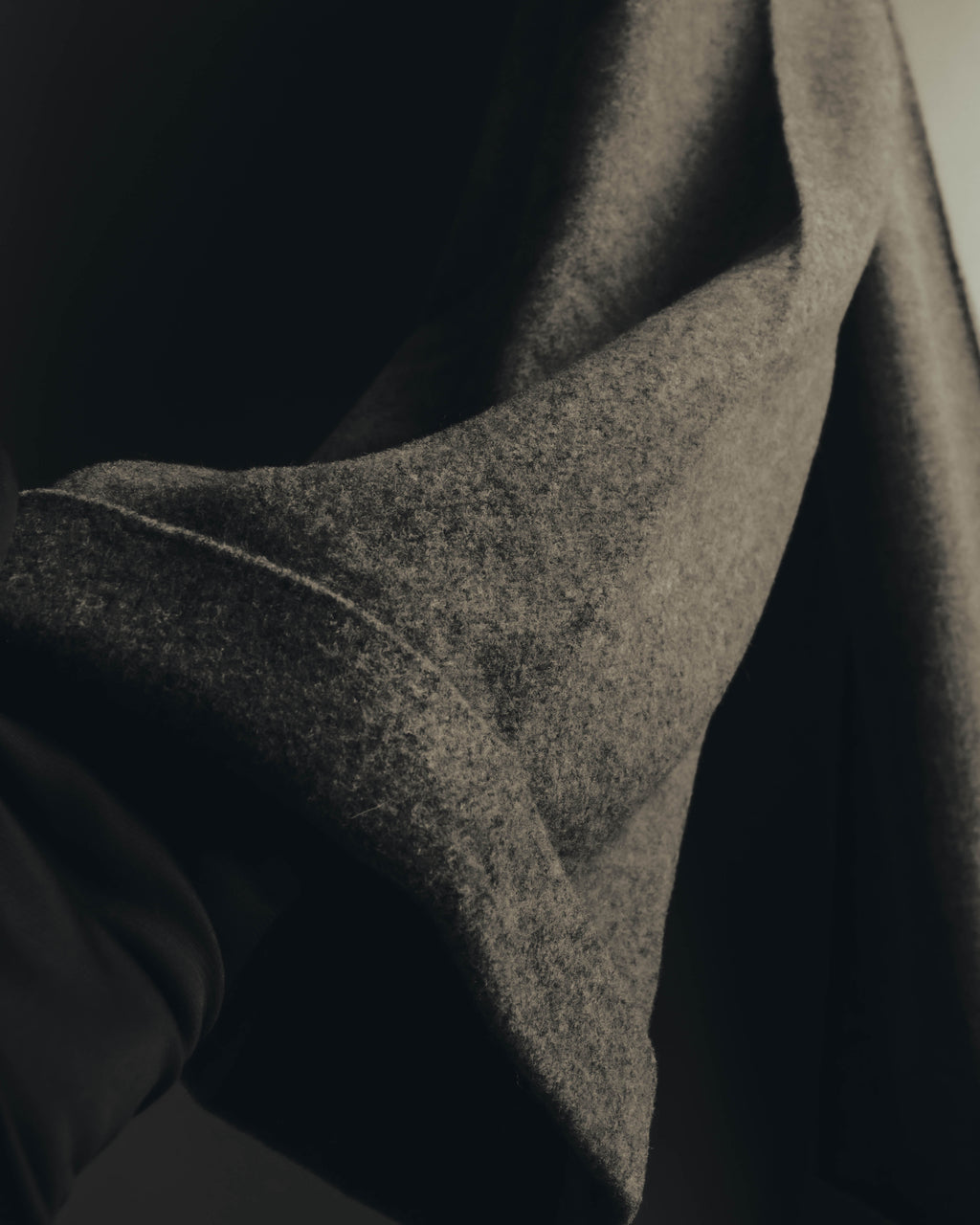 "tricot COMME des GARÇONS" 90's Brushed wool wide trousers