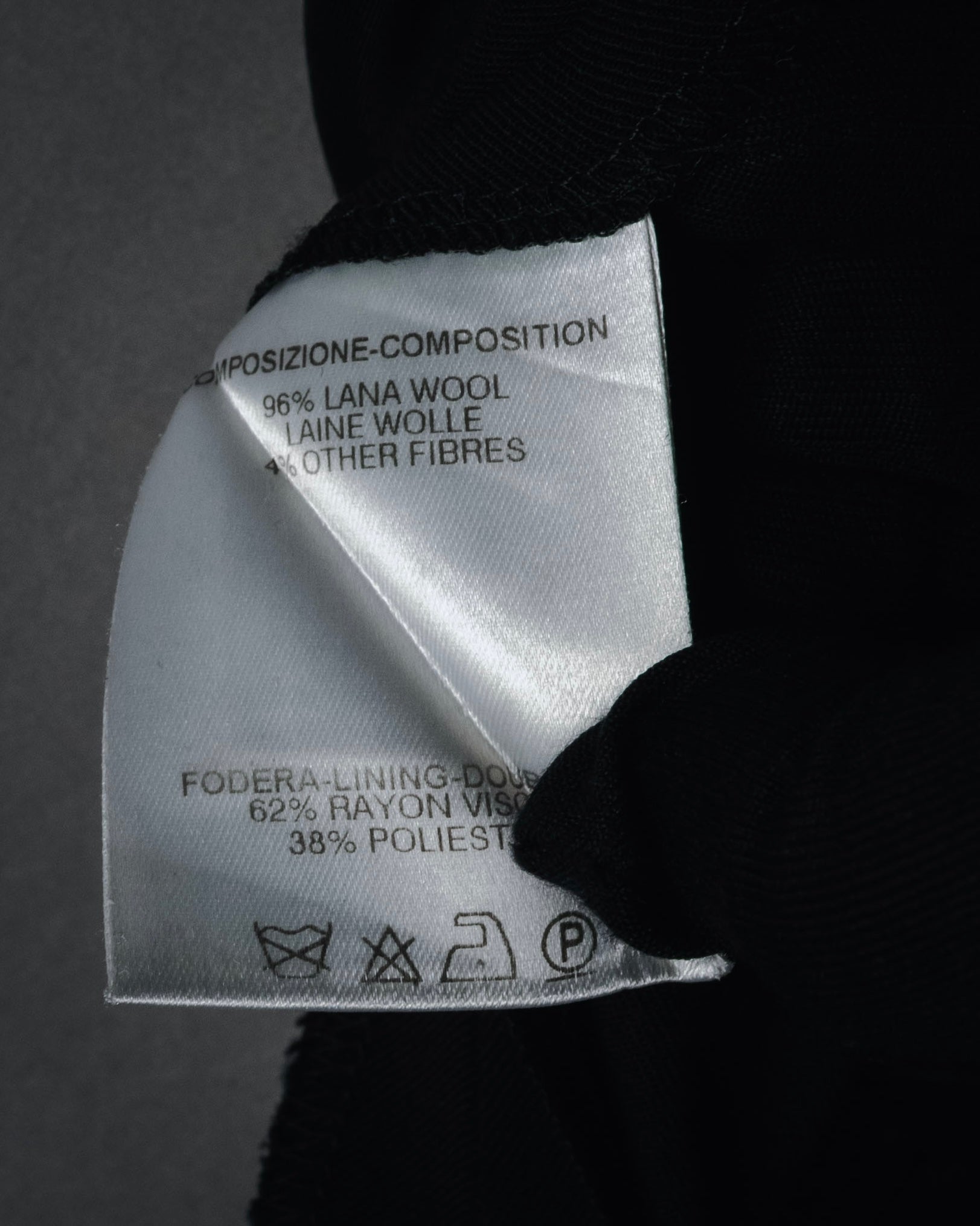 "GUCCI" 00’s stretch wool tailored slacks