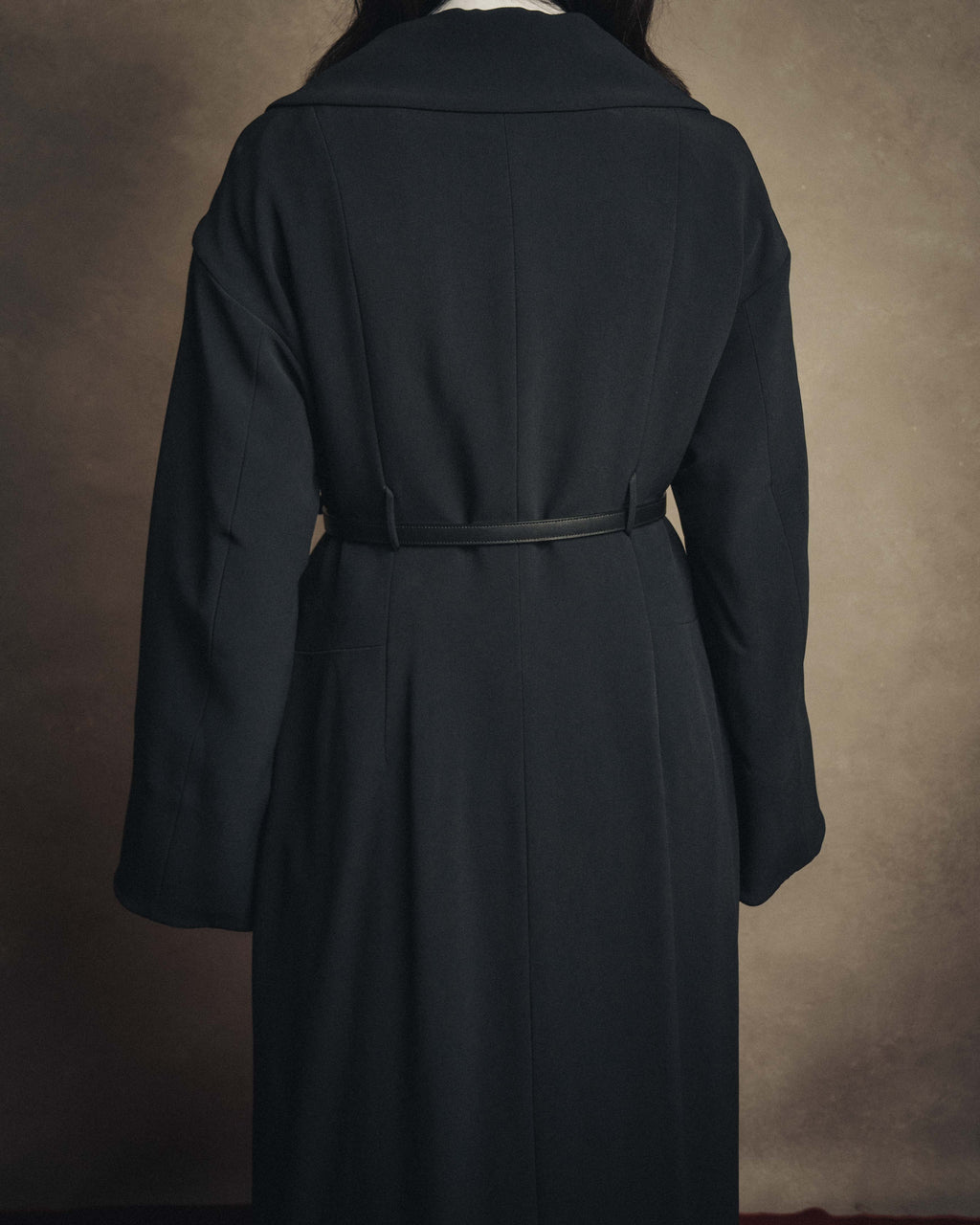 -SPECIAL- “HARUNOBU MURATA” 2024 SS Sculptural belted dress coat