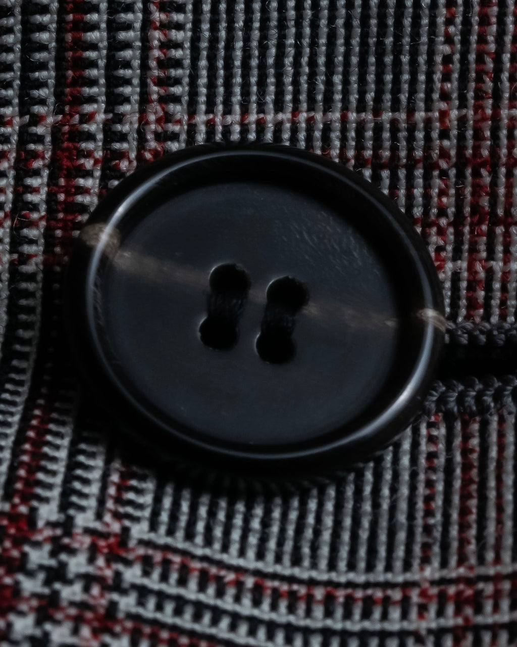 "Calvin Klein" Glen check oversized double breasted jacket