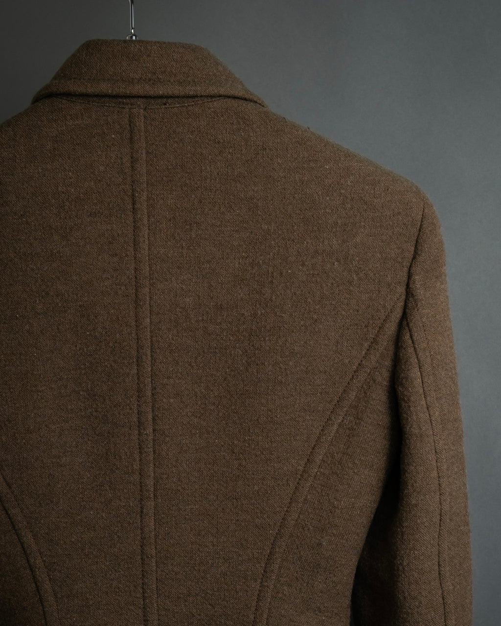 "SPORTSMAX" Carving flap design mid-length coat