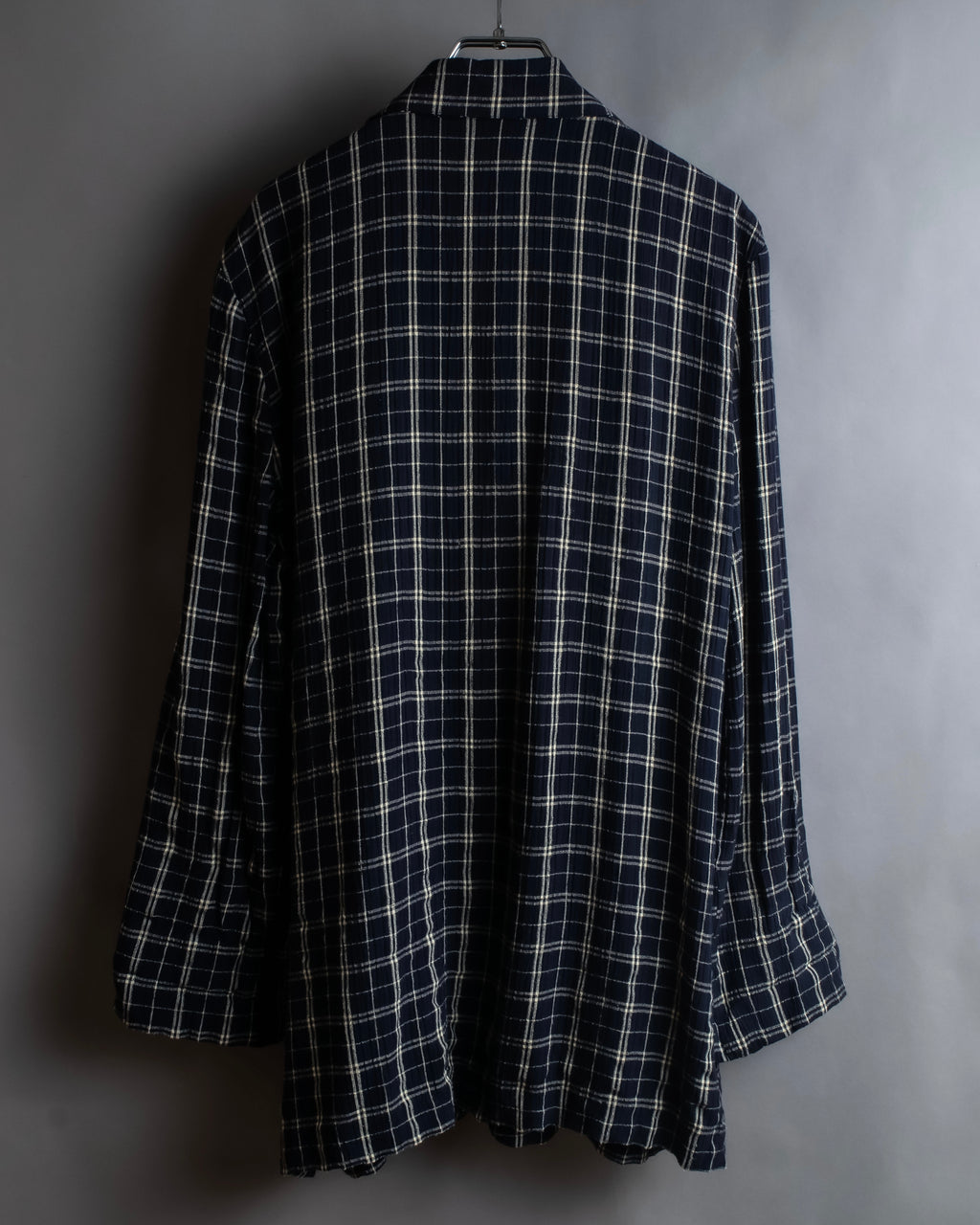 "Vintage windowpane tailored jacket"