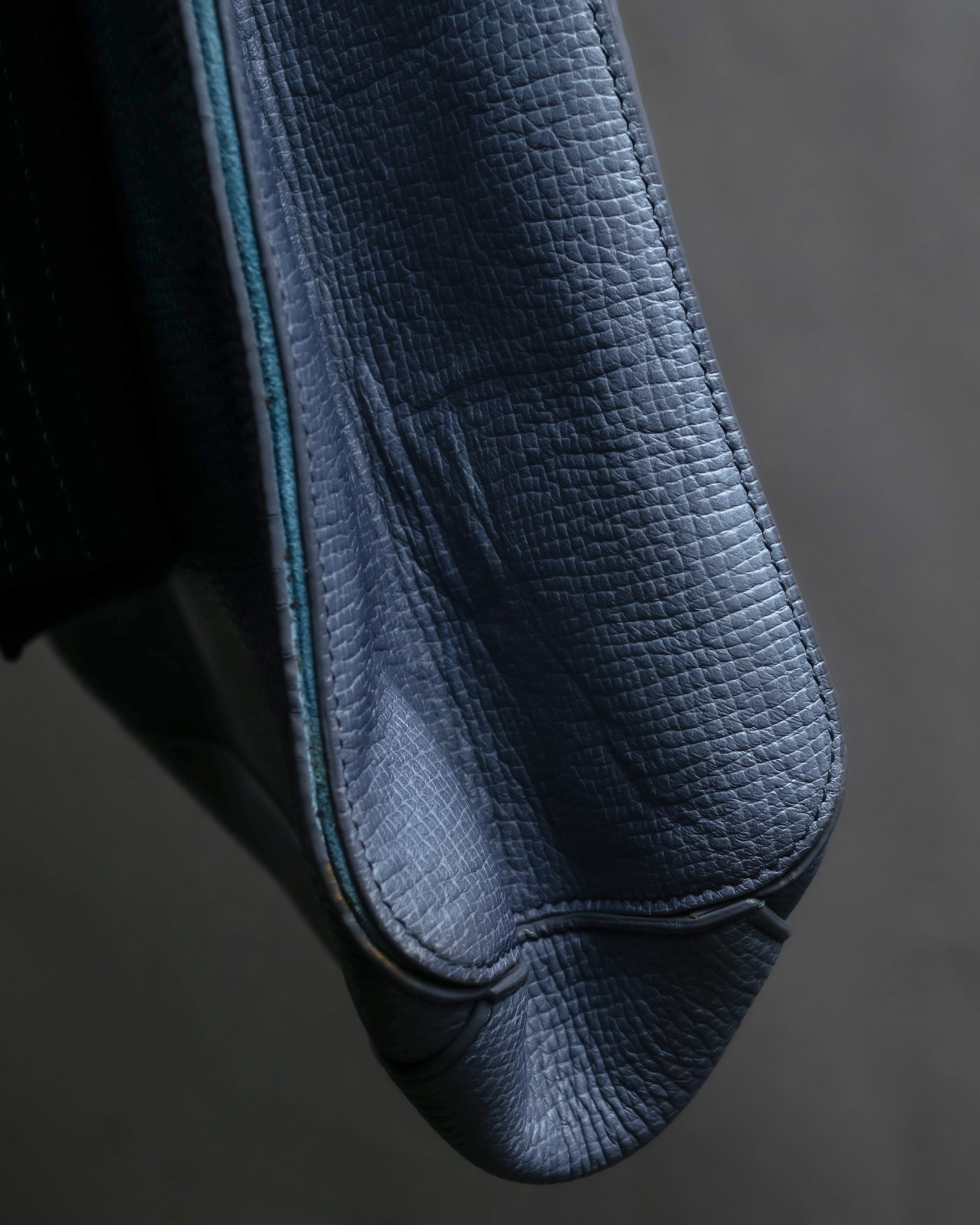 “JIL SANDER” beautiful sky blue leather shoulder bag