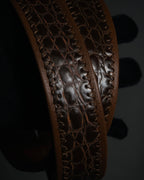 “BALENCIAGA” 2018’s- Archive-inspired spiral buckle belt