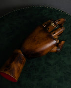 "CHANEL" 99AW Flower motif design twist arm ring