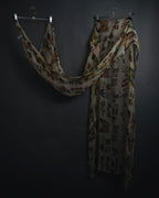 –SPECIAL– "Christian Dior"
00’s historic collage-print silk chiffon large stole