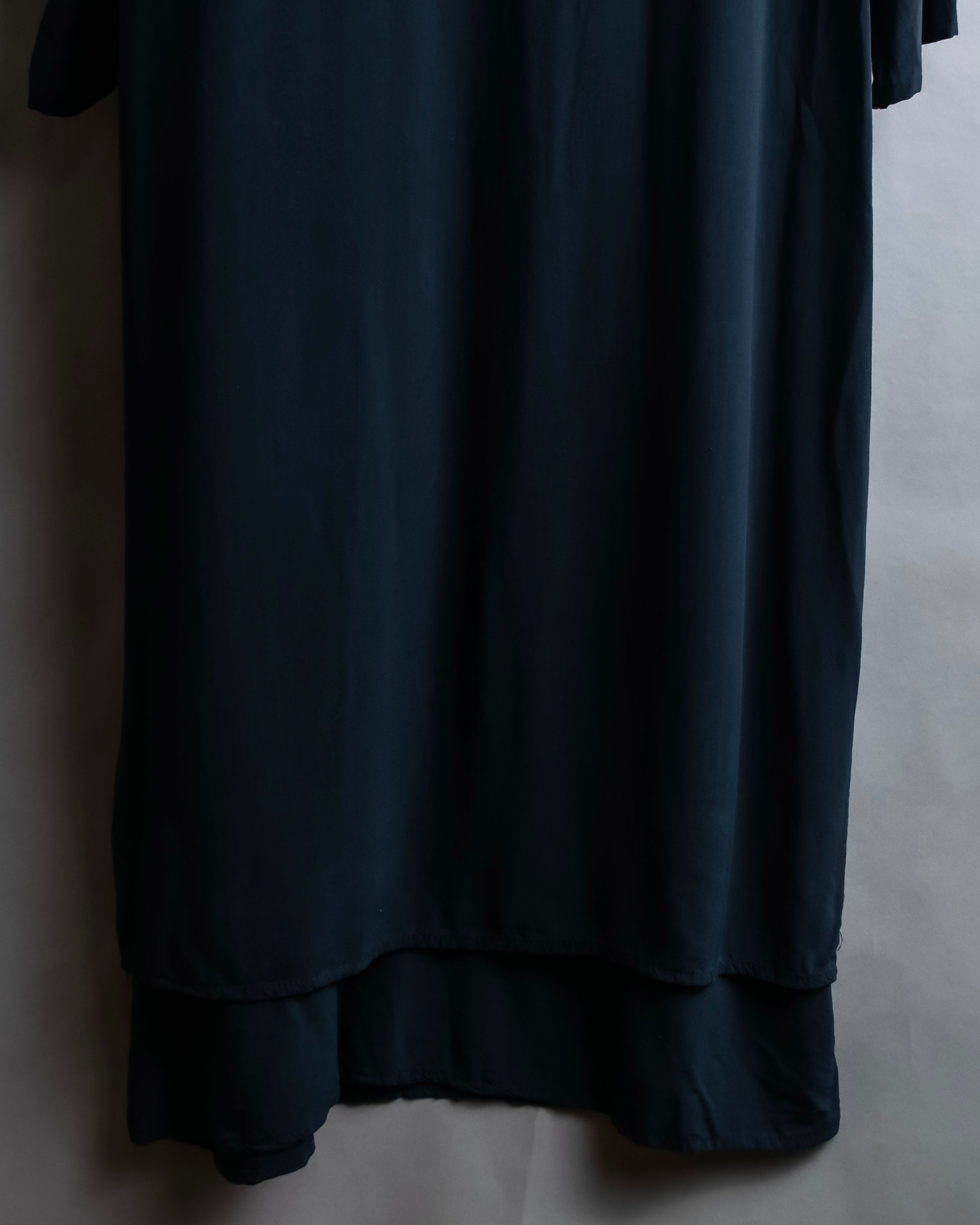 "Maison Martin Margiela" Beautiful draped navy 3-way dress