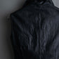 "Rick Owens" 100% lamb leather high neck sleeveless jacket