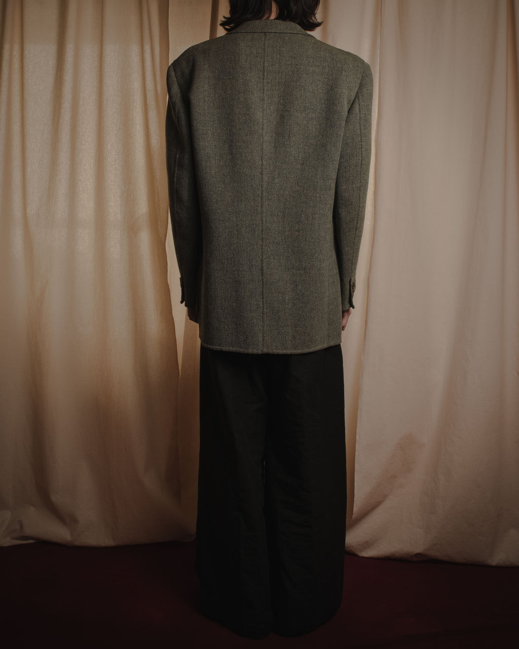 "Burberrys" 90’s early british tweed country tailored jacket