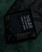 "JEAN PAUL GAULTIER" Typography logo pattern silk neck tie