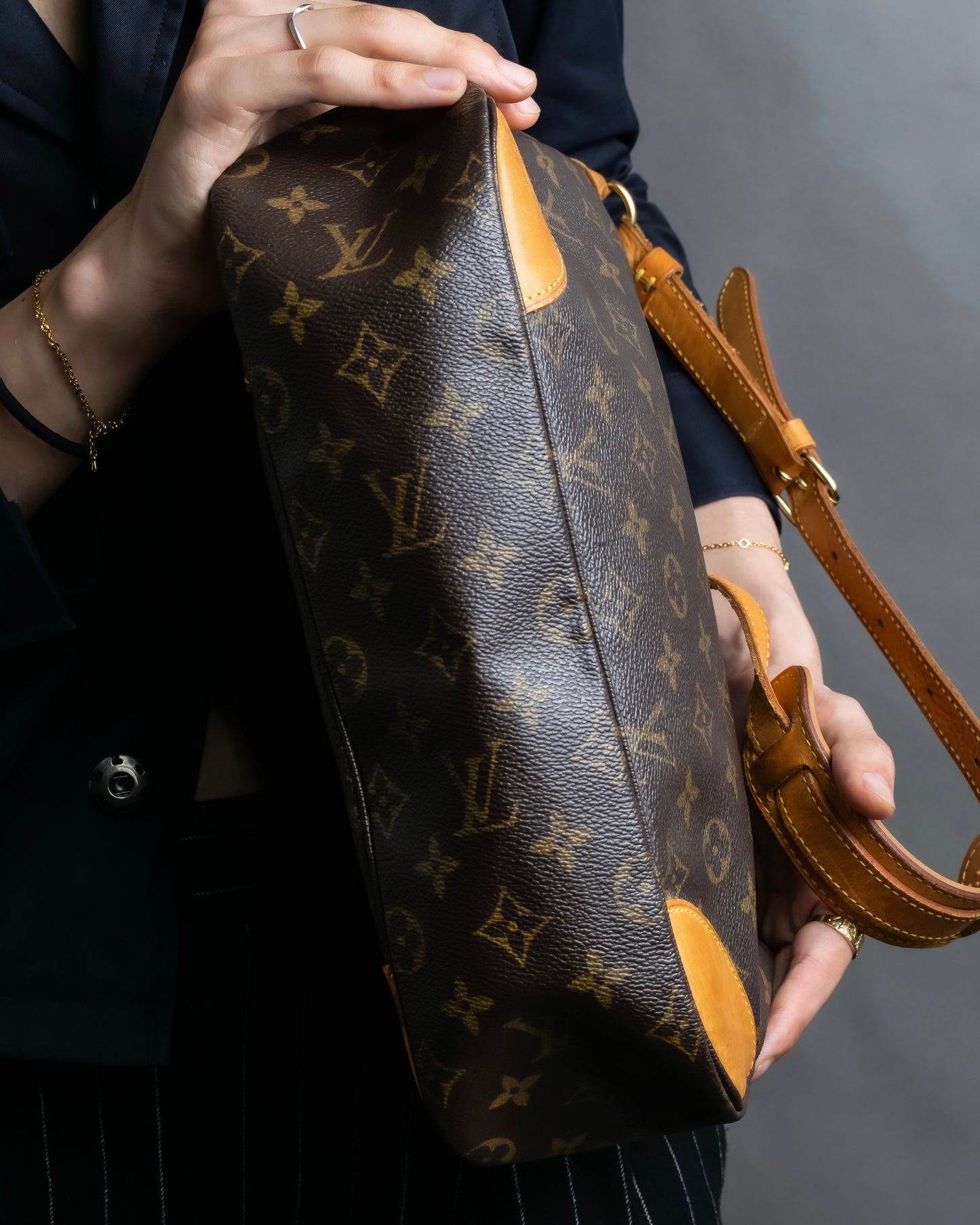 "LOUIS VUITTON" Boulogne 30 monogram pattern shoulder bag