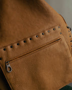 "BOTTEGA VENETA" 00's-10's Grained leather messenger bag