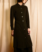 "Max Mara" 90's Refined design long shirt dress