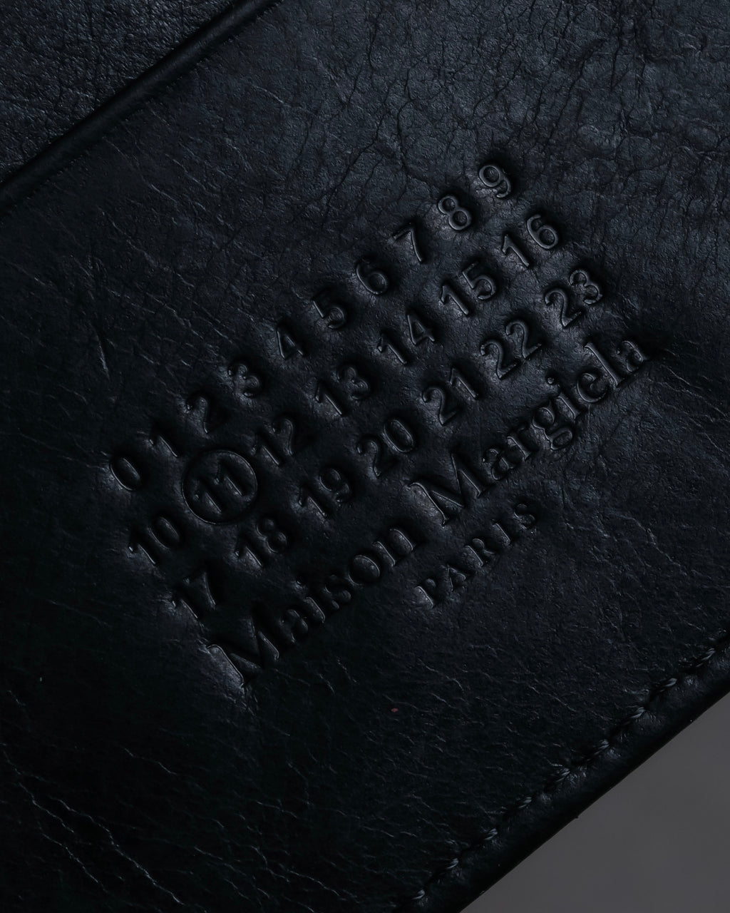 "MAISON MARGIELA" Anonymous stitch design bi-fold wallet