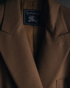 “Burberrys” 90’s crest button double breasted tailored jacket