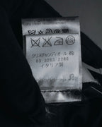 "Dior Homme" Chris Van Assche design satin lapel tuxedo set up