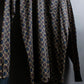 "Christian Dior" CD & argyle pattern oversized long sleeve polo shirt