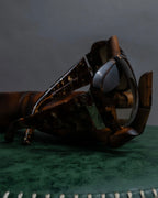 "GUCCI" Tortoiseshell butterfly frame sunglasses