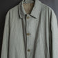 "Vintage ribbed stripe stand collar jacket"