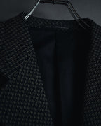 "VALENTINO GARAVANI BOUTIQUE"
Late 80’s - Early 90’s soft-structured birdseye wool tailored jacket