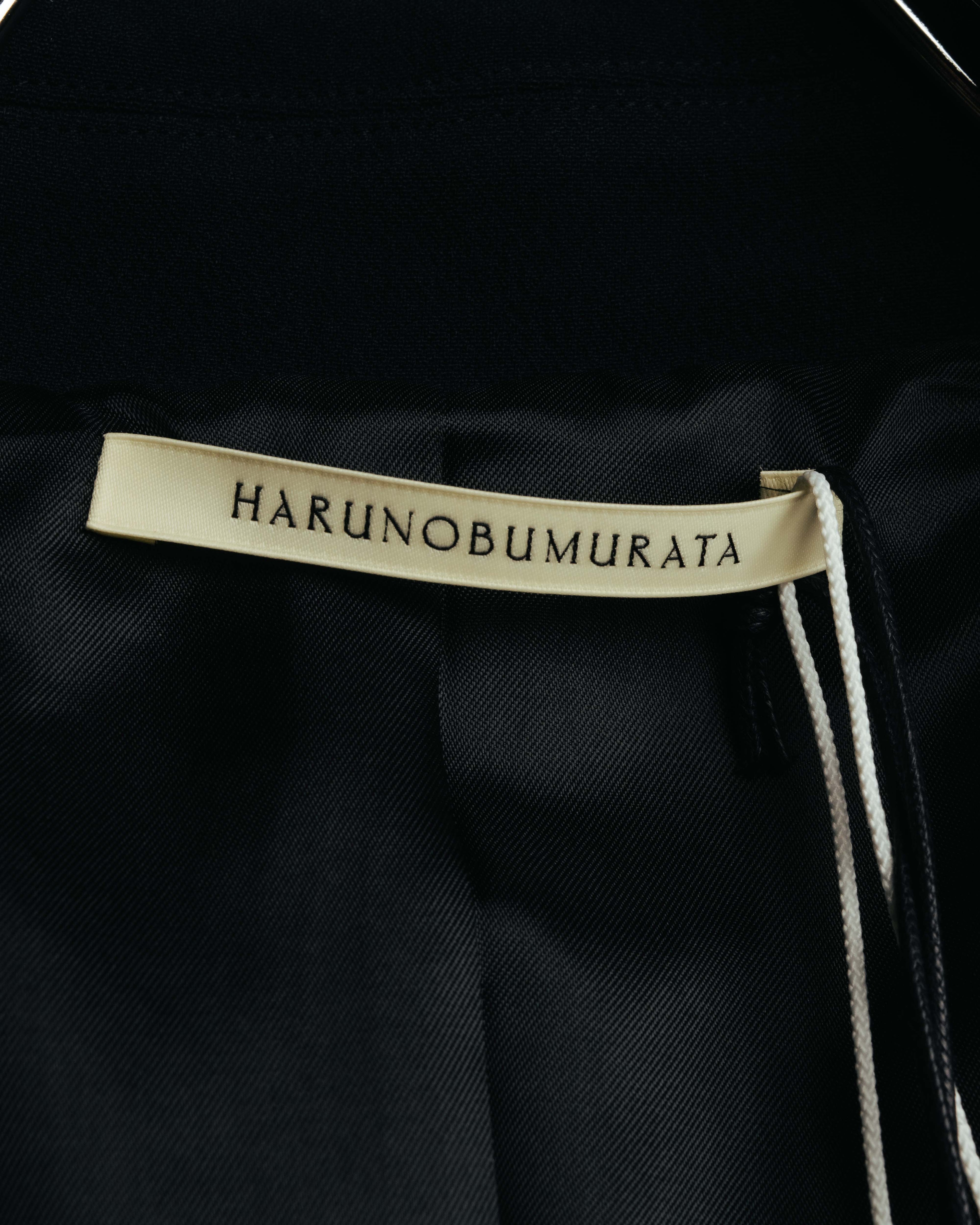 -SPECIAL- “HARUNOBU MURATA” 2024 SS Sculptural belted dress coat