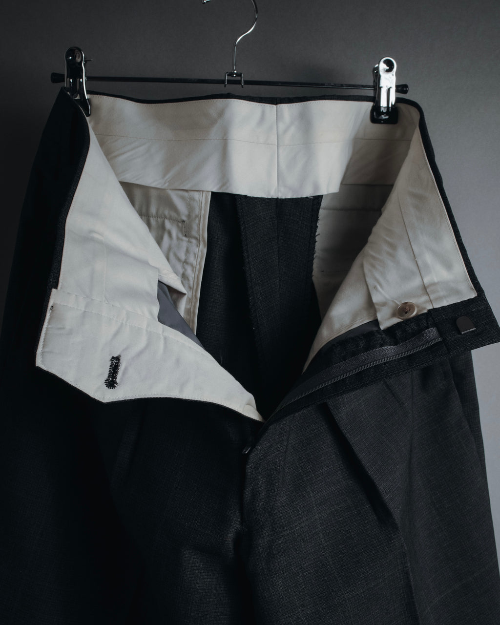 "Burberrys" 90’s double-breasted peak lapel suit set-up