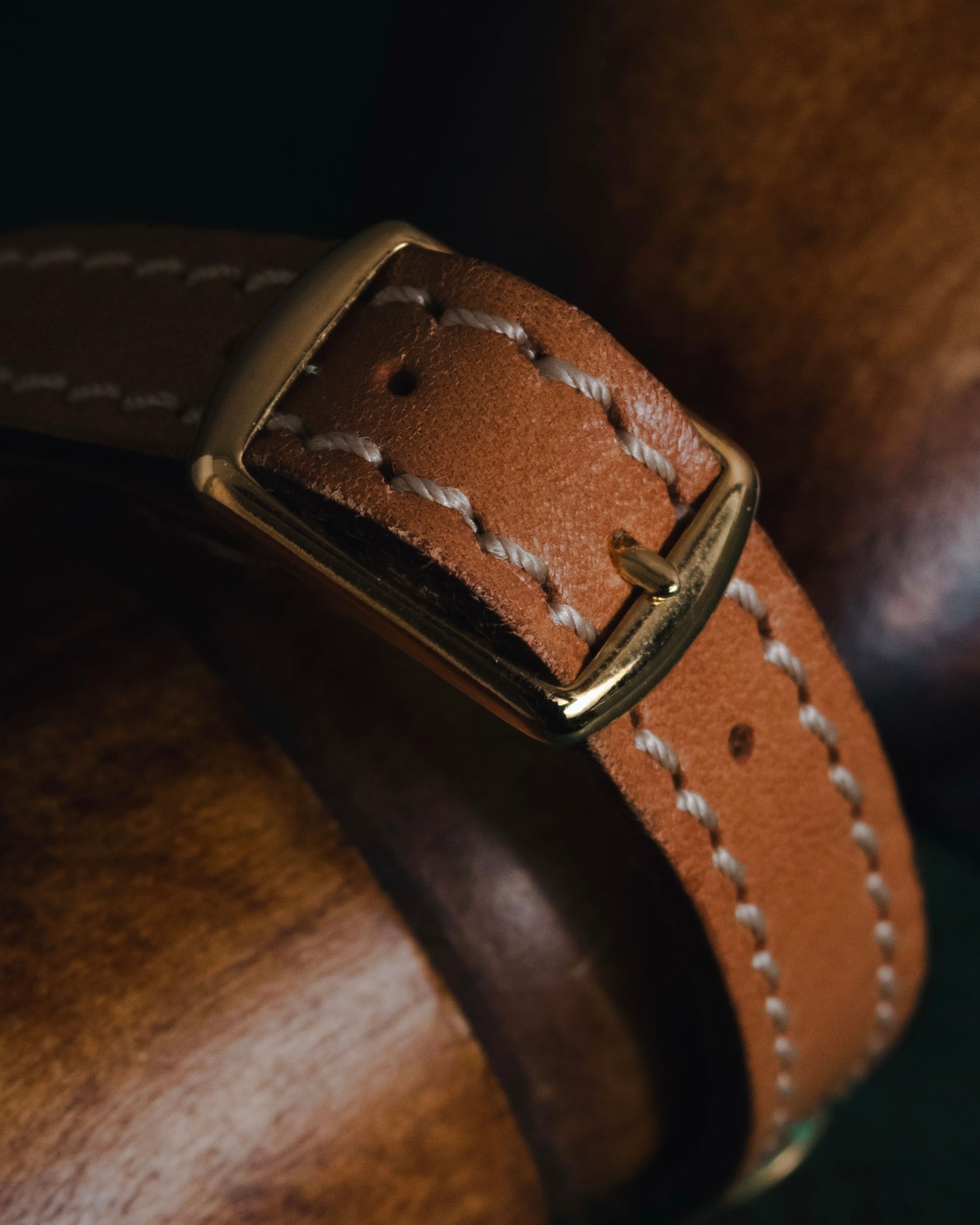 "CELINE" 70’s sulky logo leather bracelet