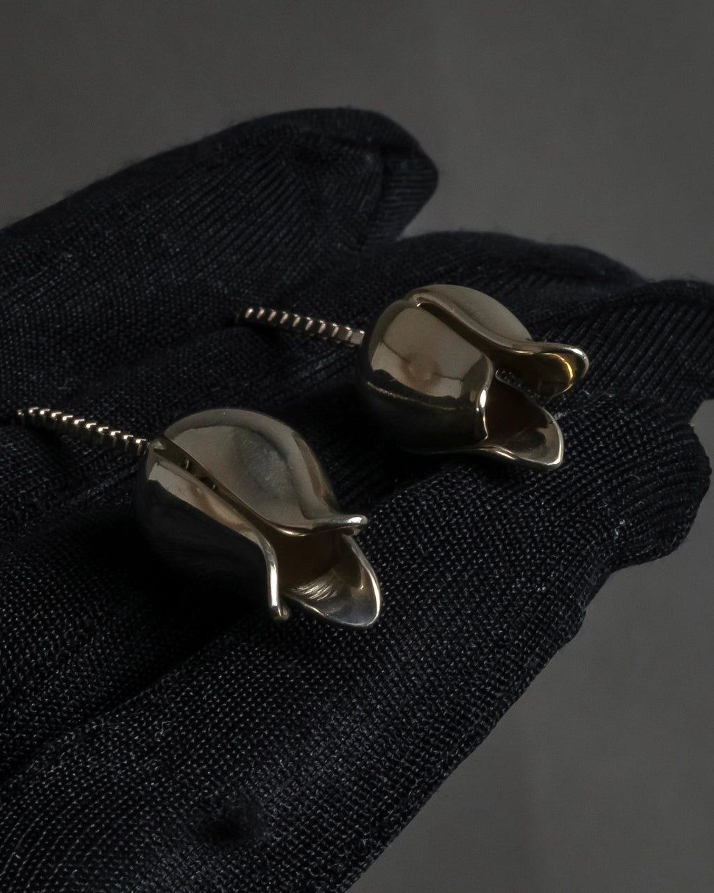 "JOAQUIN BERAO" Tulip motif lariat necklace