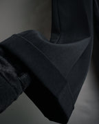“EMPORIO ARMANI” 90’s-00’s High-waisted wide slacks
