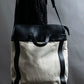 "BOTTEGA VENETA" 19AW Canvas & leather combination 2way bag
