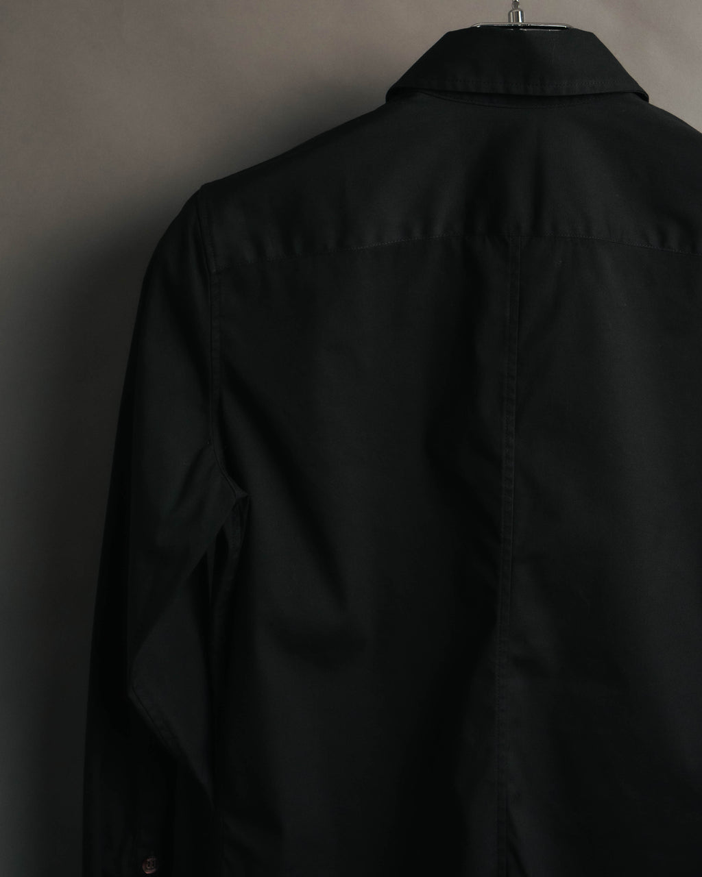 "GUCCI" 00's Black uniform long sleeve shirt