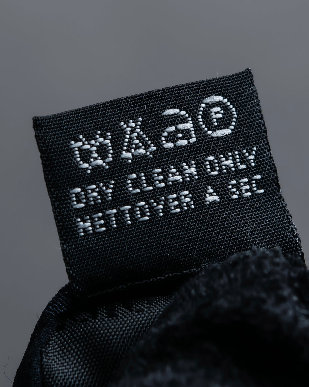 "GIORGIO ARMANI" Paisley pattern silk monotone necktie