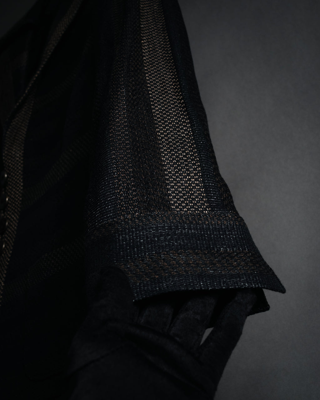 “TAE ASHIDA” 2008-2015 Structured border tweed jacket