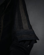 “TAE ASHIDA” 2008-2015 Structured border tweed jacket