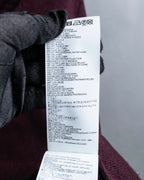 "MAISON MARGIELA"
20AW burgundy color V-neck knit