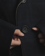 Abrigo de cuadros de doble botonadura "HUGO BOSS"