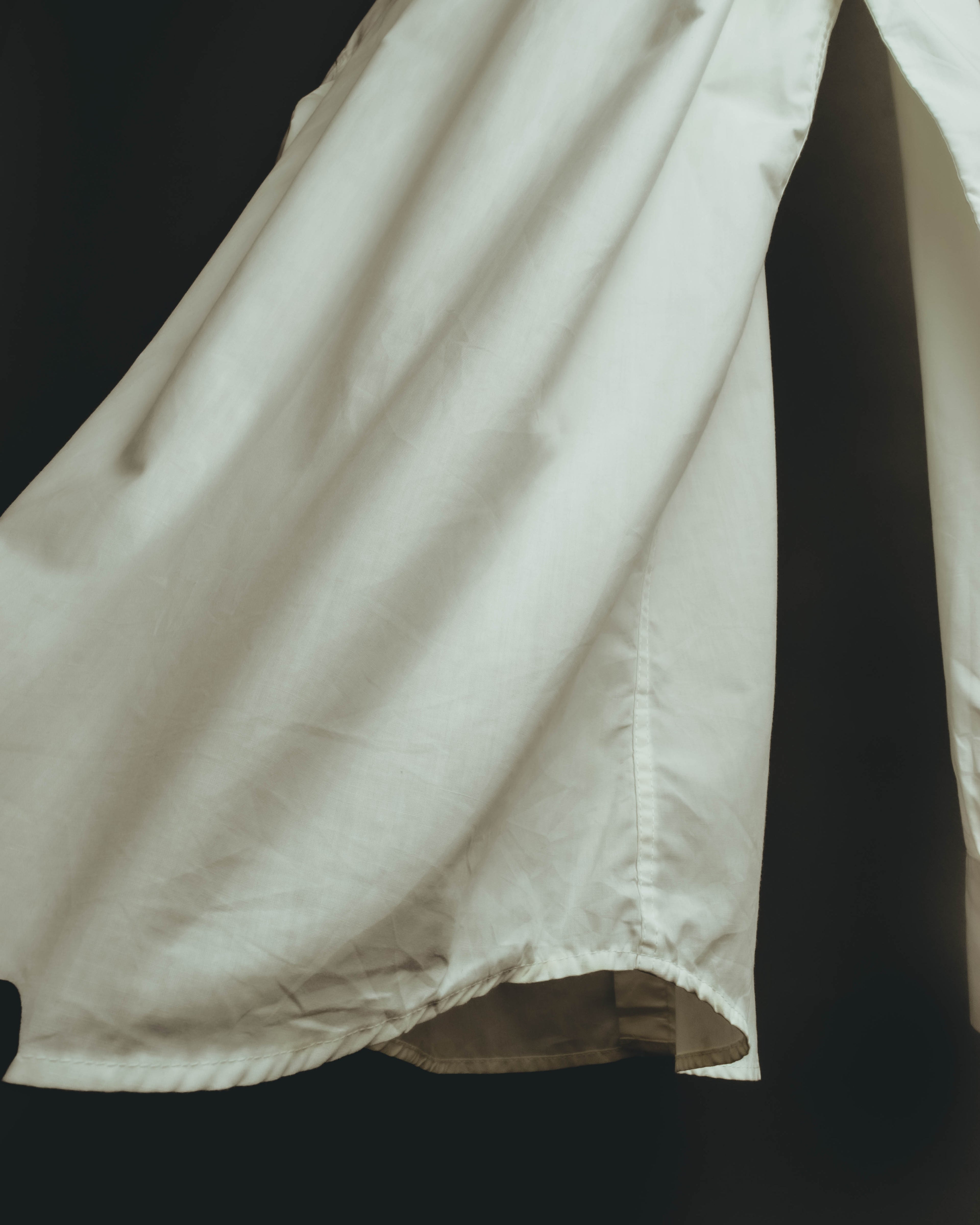 "Vintage" 90's-00's Pleated front tuxedo shirt