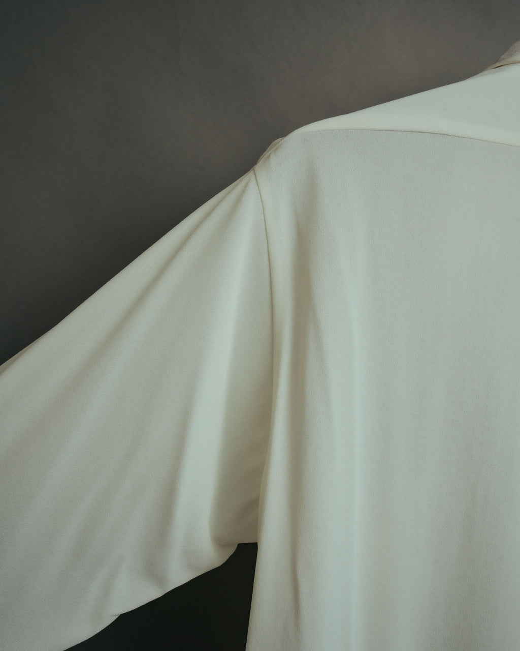 -MOOD Vintage Collections- 70’s-80’s Sheer stripe long point collar shirt