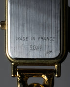 "LOEWE" 90's Square forum relief design watch