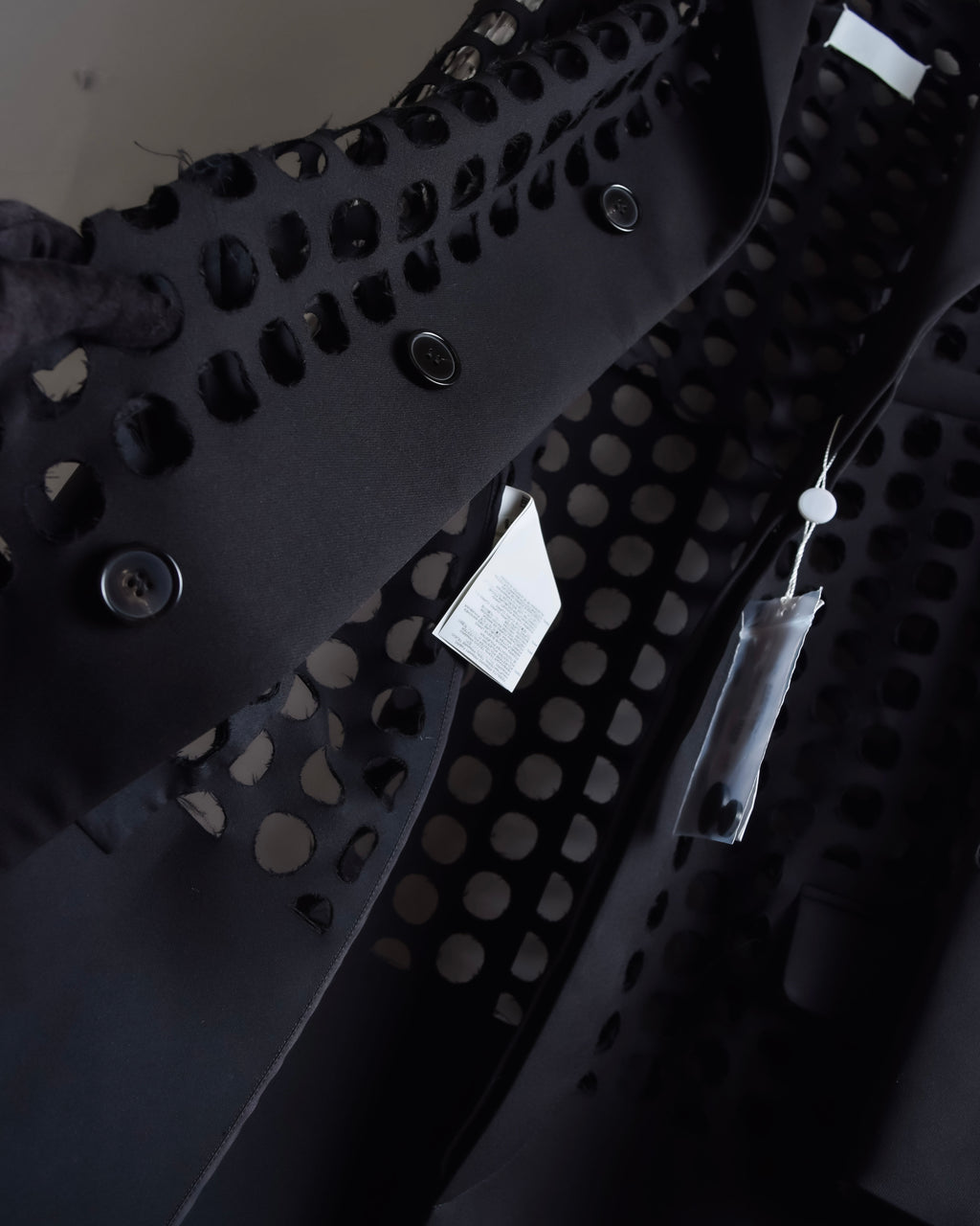 "MAISON MARGIELA" 20SS Cut-out layered structure long coat