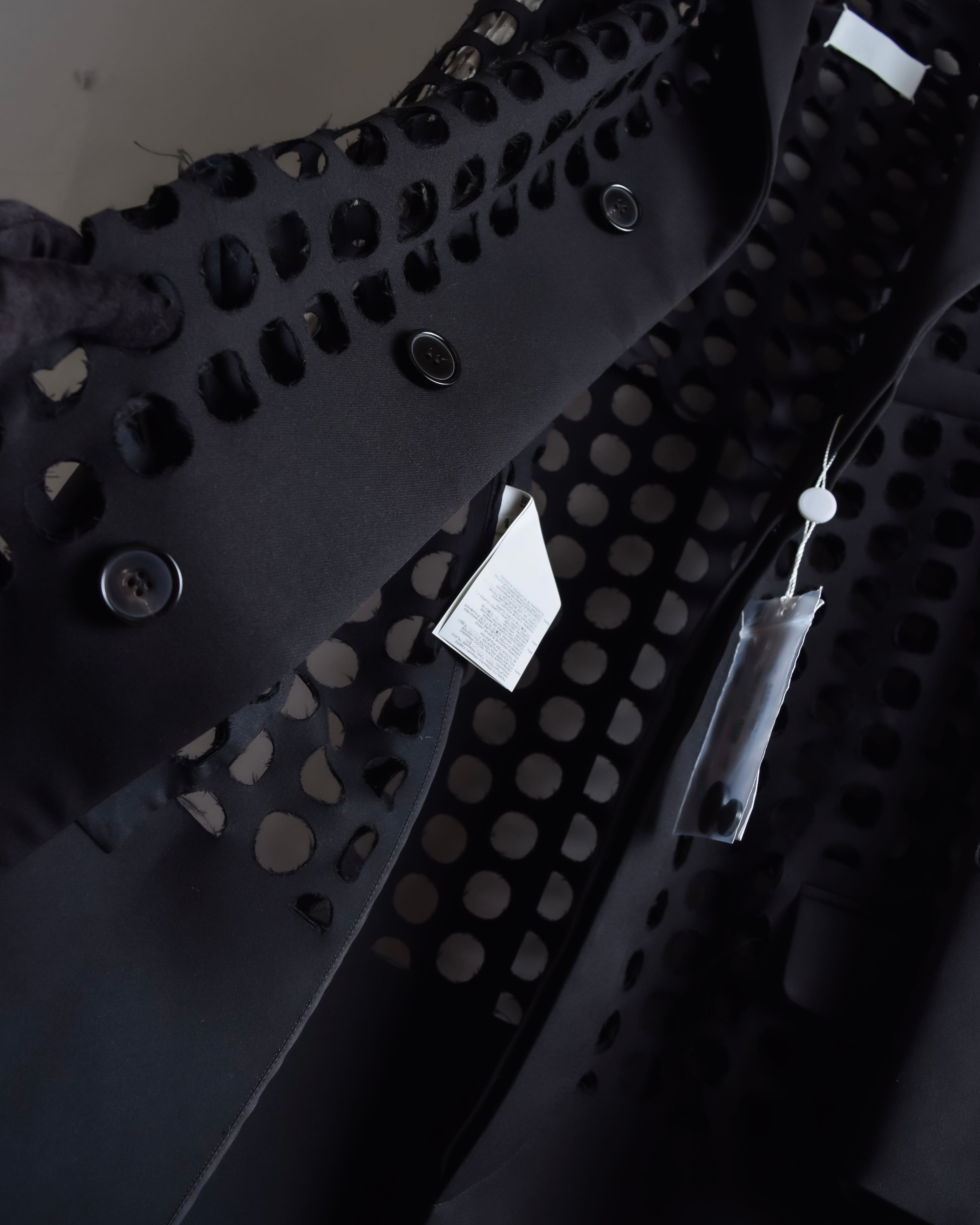 "MAISON MARGIELA" 20SS Cut-out layered structure long coat