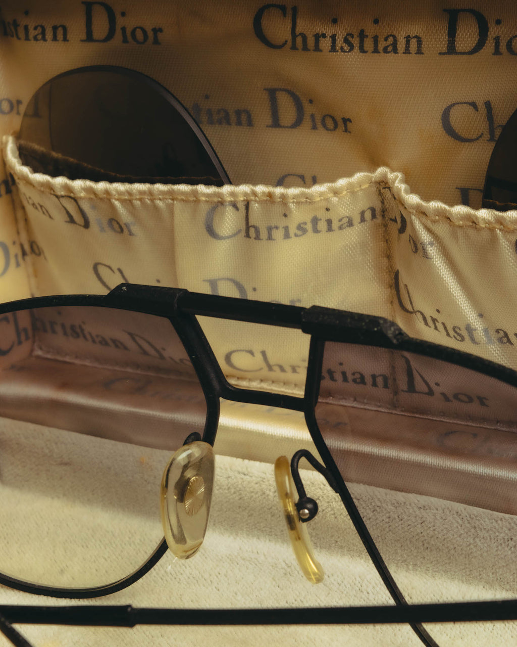 "Christian Dior" 80's Oversized aviator sunglasses