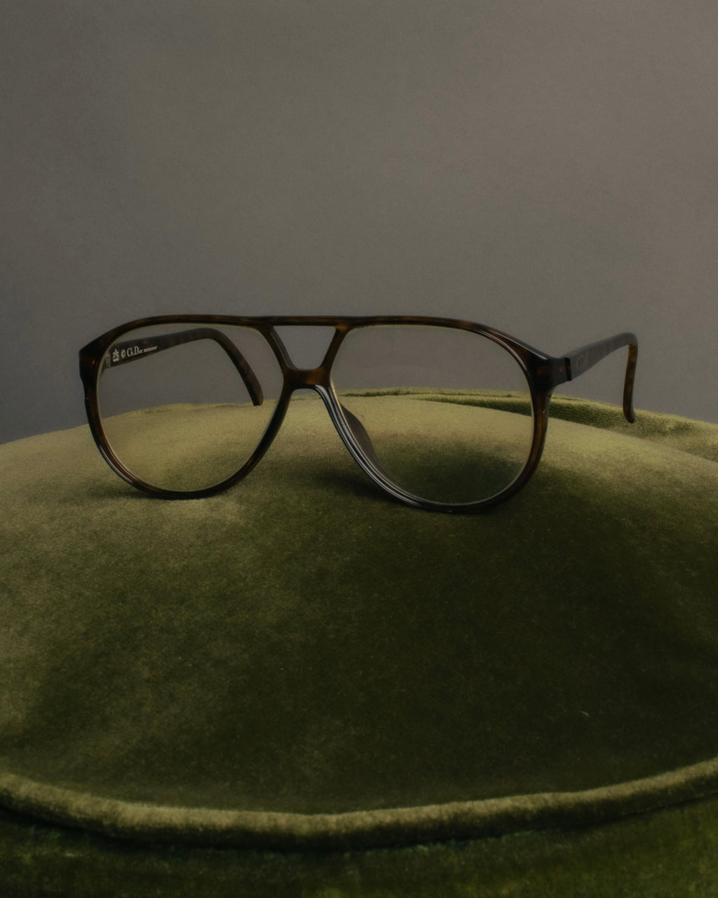“Christian Dior monsieur” 70’s-80’s Tortoise aviator eyewear