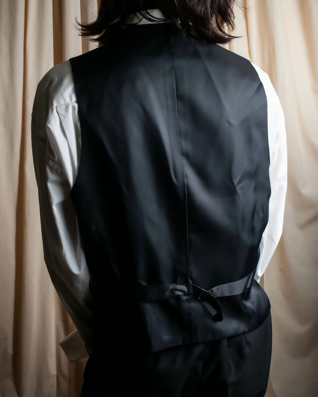 "BURBERRYS" Mohair mix classical tailored three-piece suit