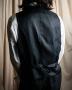 "BURBERRYS" Mohair mix classical tailored three-piece suit