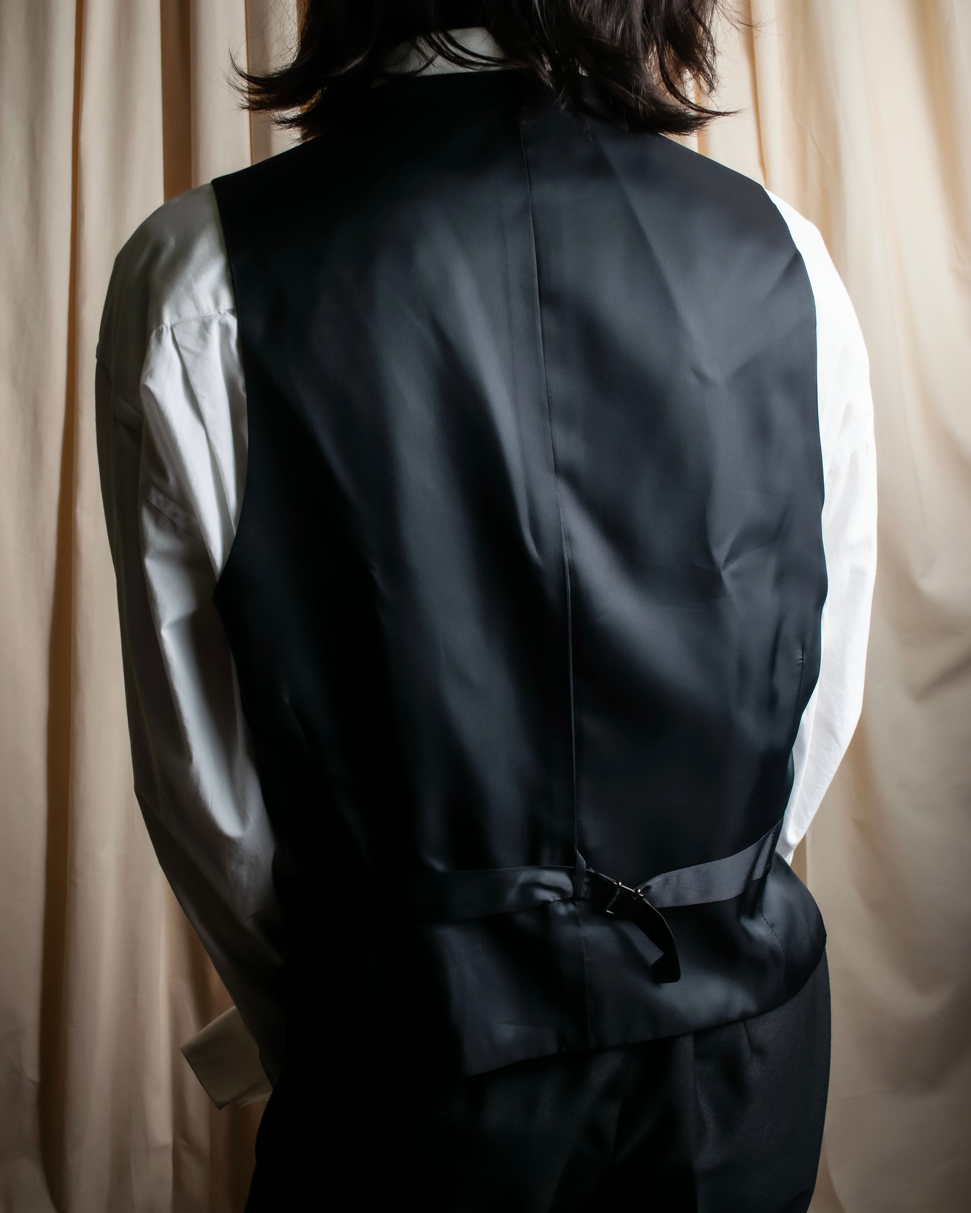 "BURBERRYS" Mohair mix classical tailored three-piece suit