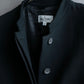 "VALENTINO" Solid no collar dart shaped long coat