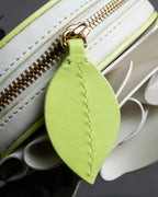 "Kate Spade" 3D rose design round hand bag