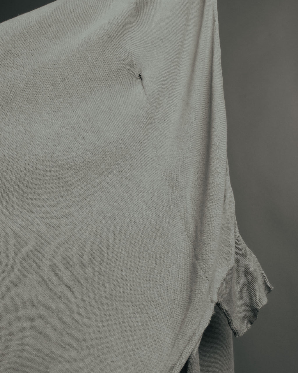 “Maison Martin Margiela” 2012SS line 4 oversized draped knit cardigan