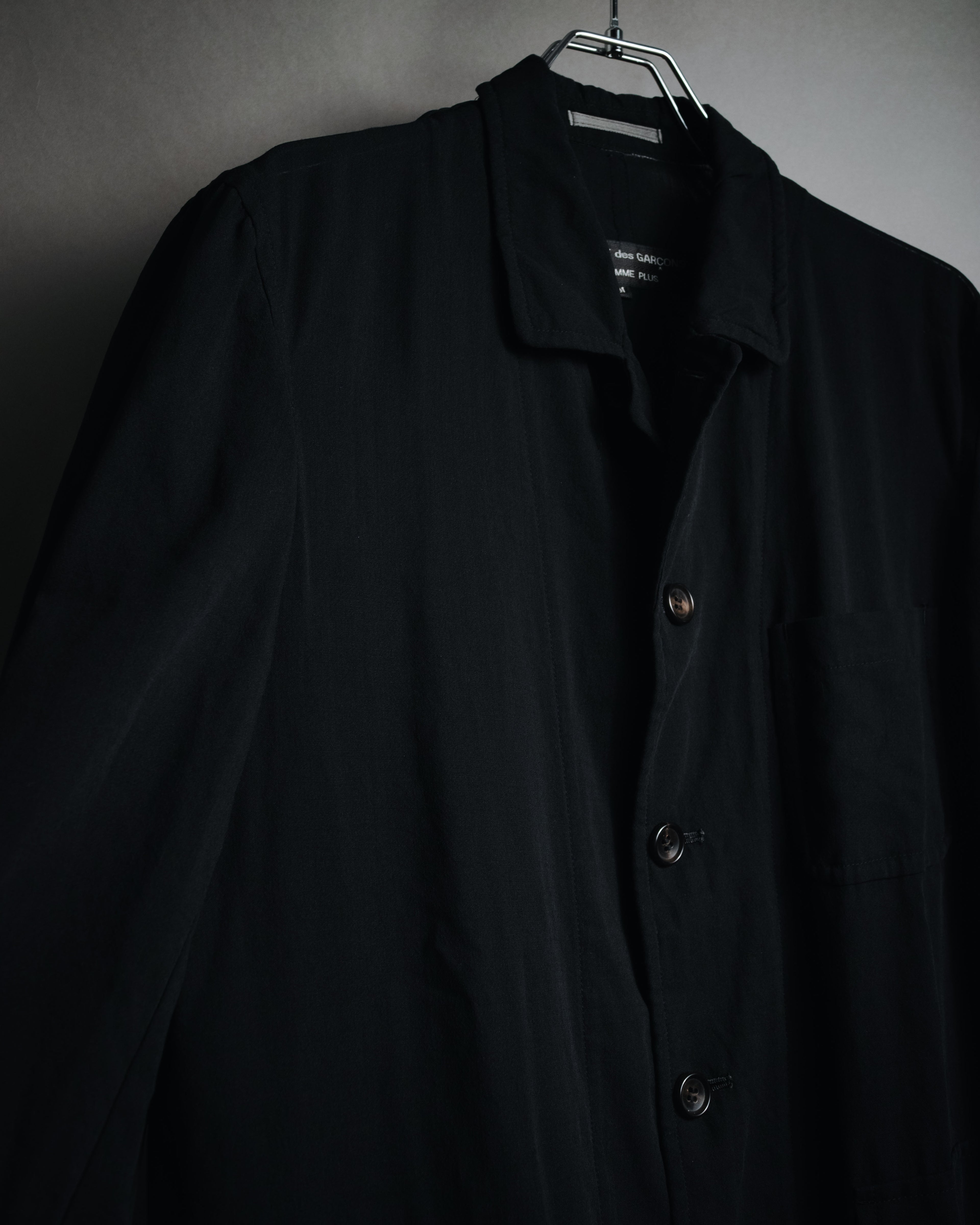 "COMME des GARCONS HOMME PLUS" 80’s garment dyed work jacket